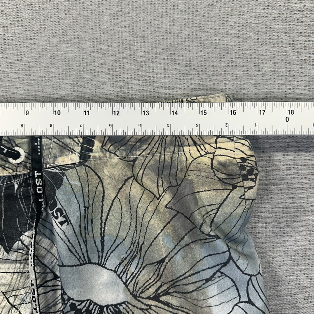 Y2K Lost Enterprise Mayhem Board Shorts Mens 32 Floral AOP Surf Swim Trunks - Picture 3 of 9